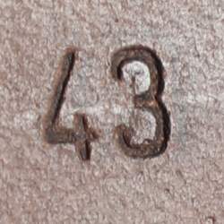 Pre Owned Bottega Veneta Brown Intrecciato Leather Thong Sandals Size 43