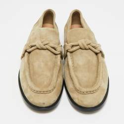 مملوكة مسبقًا حذاء لوفرز بوتيغا فينيتا نوت شامواه رمادي زيتوني سليب أون مقاس 42