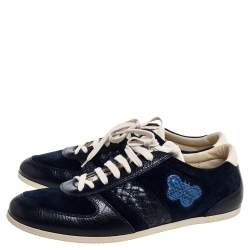 مملوكة مسبقًا حذاء رياضي بوتيغا فينيتا جلد وسويدي أزرق فراشة مقاس 43.5