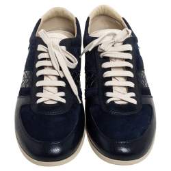 مملوكة مسبقًا حذاء رياضي بوتيغا فينيتا جلد وسويدي أزرق فراشة مقاس 43.5