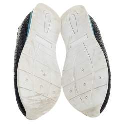 Pre Owned حذاء رياضي بوتيغا فينيتا سليب أون جلد أنترشياتو أسود مقاس 44