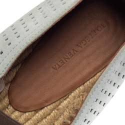 Pre Owned حذاء إسبادريلز بوتيغا فينيتا سليب أون مثقف أزرق مقاس 42