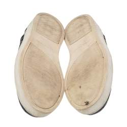 Bottega Veneta Black Intrecciato Leather Slip On Sneakers Size 41