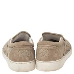 Pre Owned حذاء رياضي بوتيغا فينيتا سليب أون دودجير سويدي إنترشييتو رملي مقاس 44