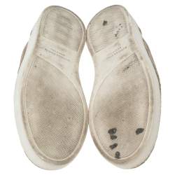 Pre Owned حذاء رياضي بوتيغا فينيتا سليب أون دودجير سويدي إنترشييتو رملي مقاس 44