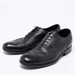 BOTTEGA VENETA: brogue shoes for man - Black  Bottega Veneta brogue shoes  763737V2WX0 online at