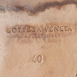 Bottega Veneta Brown Suede Voortrekking Jag Ankle Boots Size 40