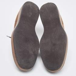 Bottega Veneta Brown Suede Lace Up Oxfords Size 38