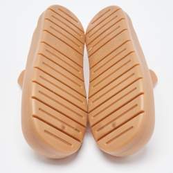 Pre Owned Bottega Veneta Brown Rubber Slip On Sneakers Size 42