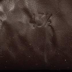 Pre Owned Bottega Veneta Navy Blue Leather Intrecciato Bow Loafers Size 43.5