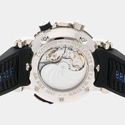 Breguet Black 18k White Gold Marine 5847BB/92/5ZV Automatic Men's Wristwatch 45 mm