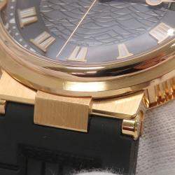 Breguet Grey 18k Rose Gold Marine 5517BR/G3/9ZU Automatic Men's Wristwatch 40 mm