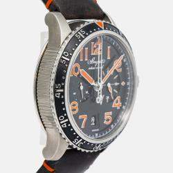 Breguet Type XXI Flyback 3815TI/HO/3ZU Automatic Black Titanium Men's Wristwatch  42mm