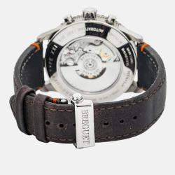 Breguet Type XXI Flyback 3815TI/HO/3ZU Automatic Black Titanium Men's Wristwatch  42mm