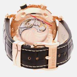 Pre Owned Pre-Owned Breguet Marine Royale Alarm Men's Watch Automatic 45 mm