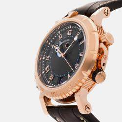 Pre Owned Pre-Owned Breguet Marine Royale Alarm Men's Watch Automatic 45 mm