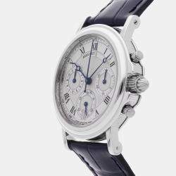 Pre Owned ساعة كرونوجراف بحرية من بريغيه مملوكة مسبقًا 3460PT/12/996