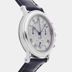 Pre Owned ساعة كرونوجراف بحرية من بريغيه مملوكة مسبقًا 3460PT/12/996