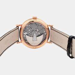 Pre Owned Breguet Tradition Retrograde 7097BR/G1/9WU Automatic Skeleton 18k Rose Gold Men's Wristwatch 40 mm