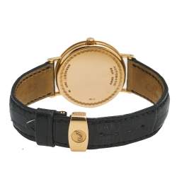 Breguet White 18k Rose Gold Alligator Classique Grande Reserve REF.3680 Men's Wristwatch 36 mm