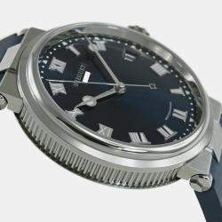 Breguet Blue Titanium Marine 5517TI/Y1/5ZU Automatic Men's Wristwatch 40 mm