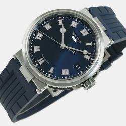 Breguet Blue Titanium Marine 5517TI/Y1/5ZU Automatic Men's Wristwatch 40 mm