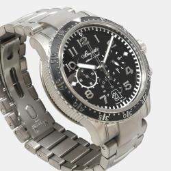 Breguet Black Titanium Transaltantique Type XXI 3810TI/H2/TZ9 Automatic Men's Wristwatch 42.5 mm