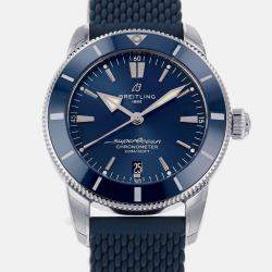 Breitling Blue Stainless Steel Superocean AB2030161C1S1 Automatic Men's Wristwatch 44 mm