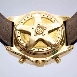 Breitling Customised Champagne MOP 6.50CT Diamond 18K Yellow Gold Bentley K44362 Automatic Men's Wristwatch 49mm