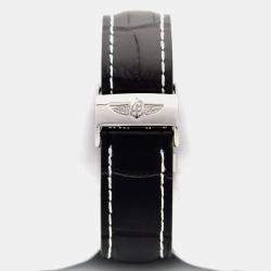 Breitling Customised Pearl 16.5CT Diamond Stainless Steel Super Avenger A13370 Automatic Men's Wristwatch 51mm