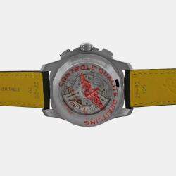Breitling Green Stainless Steel Avenger AB0147101L1X1 Automatic Men's Wristwatch 44 mm