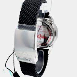 Pre Owned Breitling Superocean Heritage II Chronograph A13313121B1S1 Automatic Black Stainless Steel Men's Wristwatch 44mm