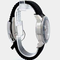 Pre Owned Breitling Superocean Heritage II Chronograph A13313121B1S1 Automatic Black Stainless Steel Men's Wristwatch 44mm