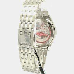 Pre Owned Breitling Premier B01 Chronograph 42 AB0145371L1A1 Automatic Green Stainless Steel Men's Wristwatch 42mm