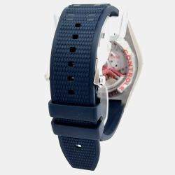 Pre Owned Breitling Chronomat UB0134101C1S1 Blue 18K Rose Gold, Stainless Steel Automatic Men's Wristwatch 42mm