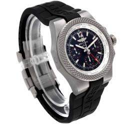Breitling Black Titanium Bentley GMT B04 EB0433 Men's Wristwatch 45 MM