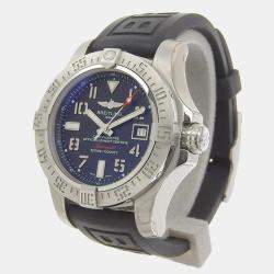 Pre Owned Breitling Black PVD Coated And Stainless Steel Avenger Seawolf A1733110 Automatic Men's Wristwatch 45 mm