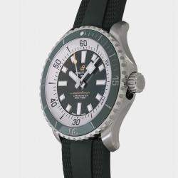 Breitling Green Stainless Steel Superocean A17376A31L1S1 Automatic Men's Wristwatch 44 mm