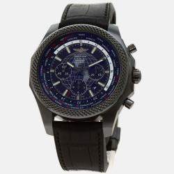 Breitling bentley b05 unitime midnight carbon best sale