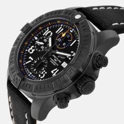 Breitling Black Titanium Avenger V13317 Automatic Men's Wristwatch 45 mm