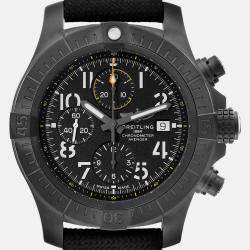 Breitling Black Titanium Avenger V13317 Automatic Men's Wristwatch 45 mm