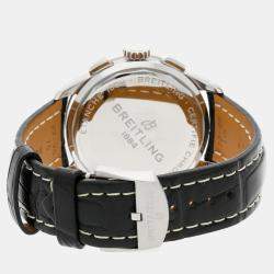 Breitling Black Stainless Steel Premier A13315351B1P2 Automatic Men's Wristwatch 42 mm
