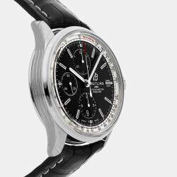 Breitling Black Stainless Steel Premier A13315351B1P2 Automatic Men's Wristwatch 42 mm