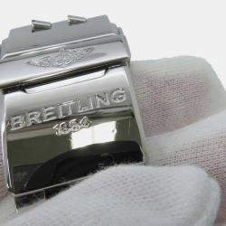 Breitling Black Stainless Steel Chronomat  Automatic Men's Wristwatch 44 mm