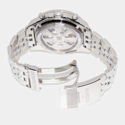 Breitling Black Stainless Steel Bentley Automatic Men's Wristwatch 49 mm