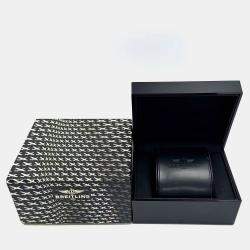 Breitling Black Stainless Steel Montbrillant A2133012/B993 Automatic Men's Wristwatch 43 mm