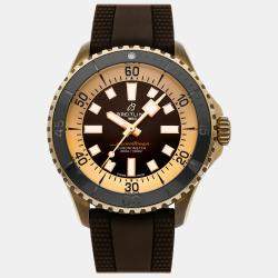 Breitling Bronze Stainless Steel Superocean Heritage A103703A1Q1W1 Automatic Men's Wristwatch 42 mm
