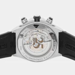 Breitling Black Stainless Steel Chronomat AB01365A1Q1S1 Automatic Men's Wristwatch 44 mm