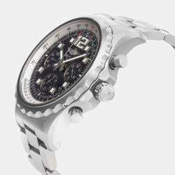 Breitling Black Stainless Steel Chronospace A2336035/BA68-167A Automatic  Men's Wristwatch 46mm