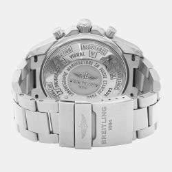 Breitling Black Stainless Steel Chronospace A2336035/BA68-167A Automatic  Men's Wristwatch 46mm